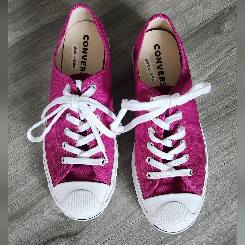 Jack Purcell Ox Converse In Cactus Flower/white - Picture 3 of 11